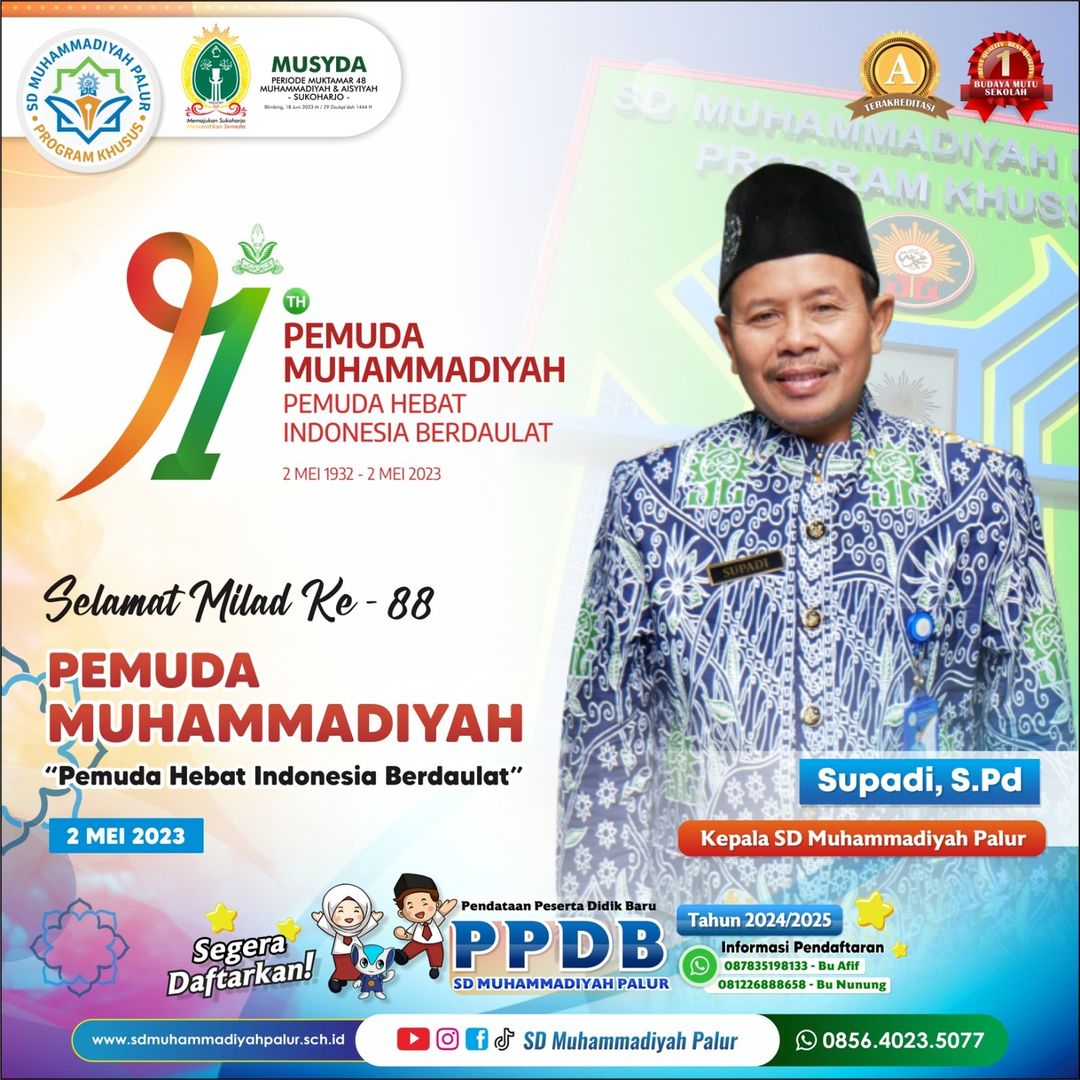 Selamat Milad Pemuda Muhammadiyah ke  91